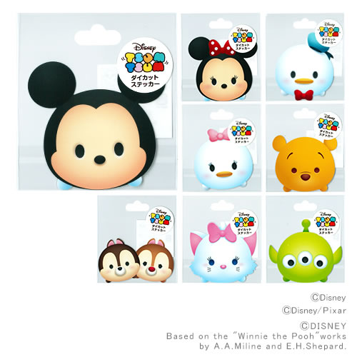 楽天市場 在庫限り ダイカットステッカー ｄｃ ｔｓｕｍ ｔｓｕｍ ツムツム 選択 ミッキー A ミニー B ドナルド C デイジー D プー E チップ デール F マリー G エイリアン H Disneyディズニーグッズ 3cmメール便ok Aplenty Kind Galleria