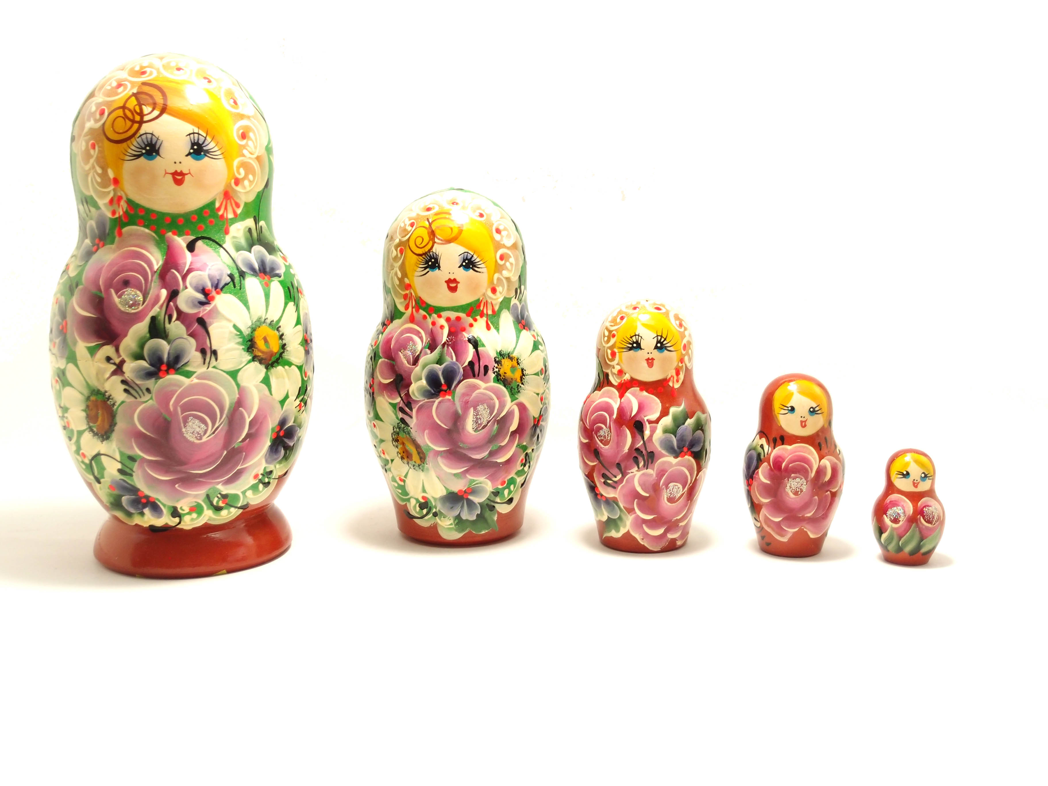 モスクワ購入レアなマトリョーシカ モスクワ購入レアなマトリョーシカ