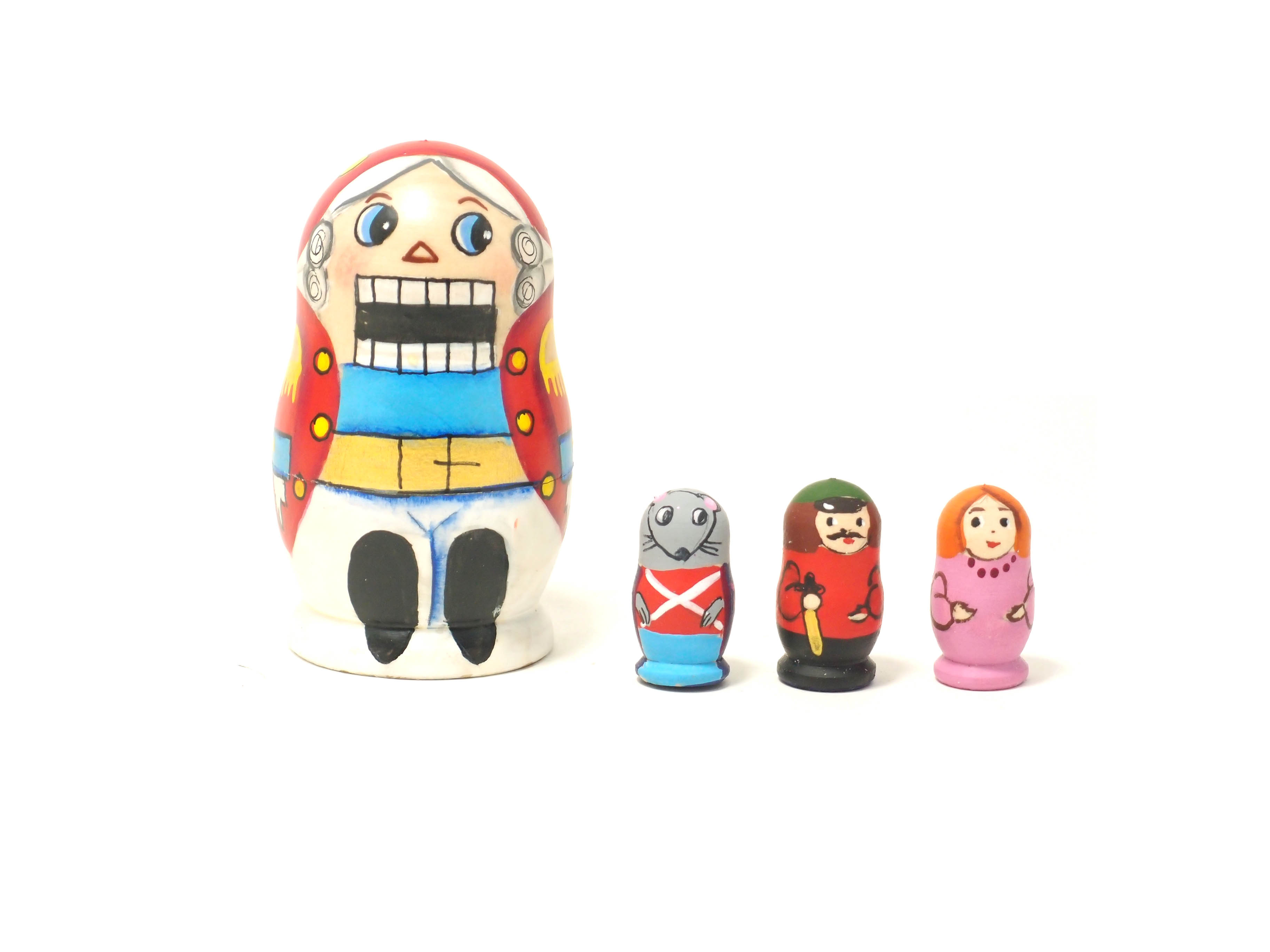 楽天市場】セミョーノフ 数遊び おもちゃ 10ピース入り (くま) ロシア