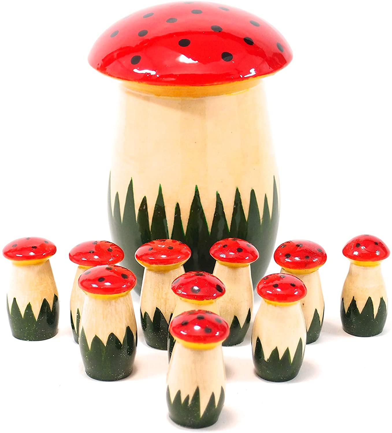 楽天市場】セミョーノフ 数遊び おもちゃ 10ピース入り (くま) ロシア