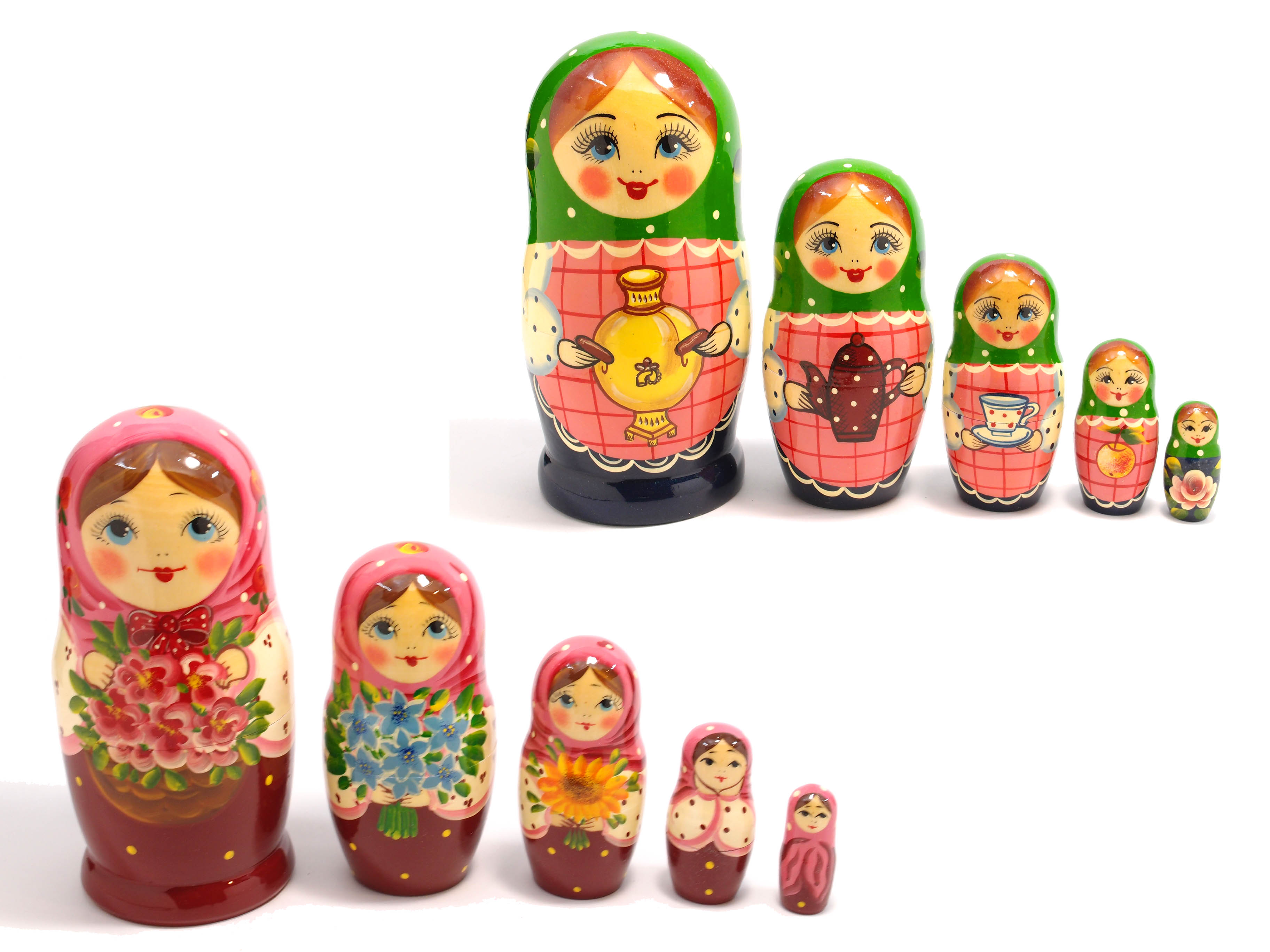 楽天市場】セミョーノフ 数遊び おもちゃ 10ピース入り (くま