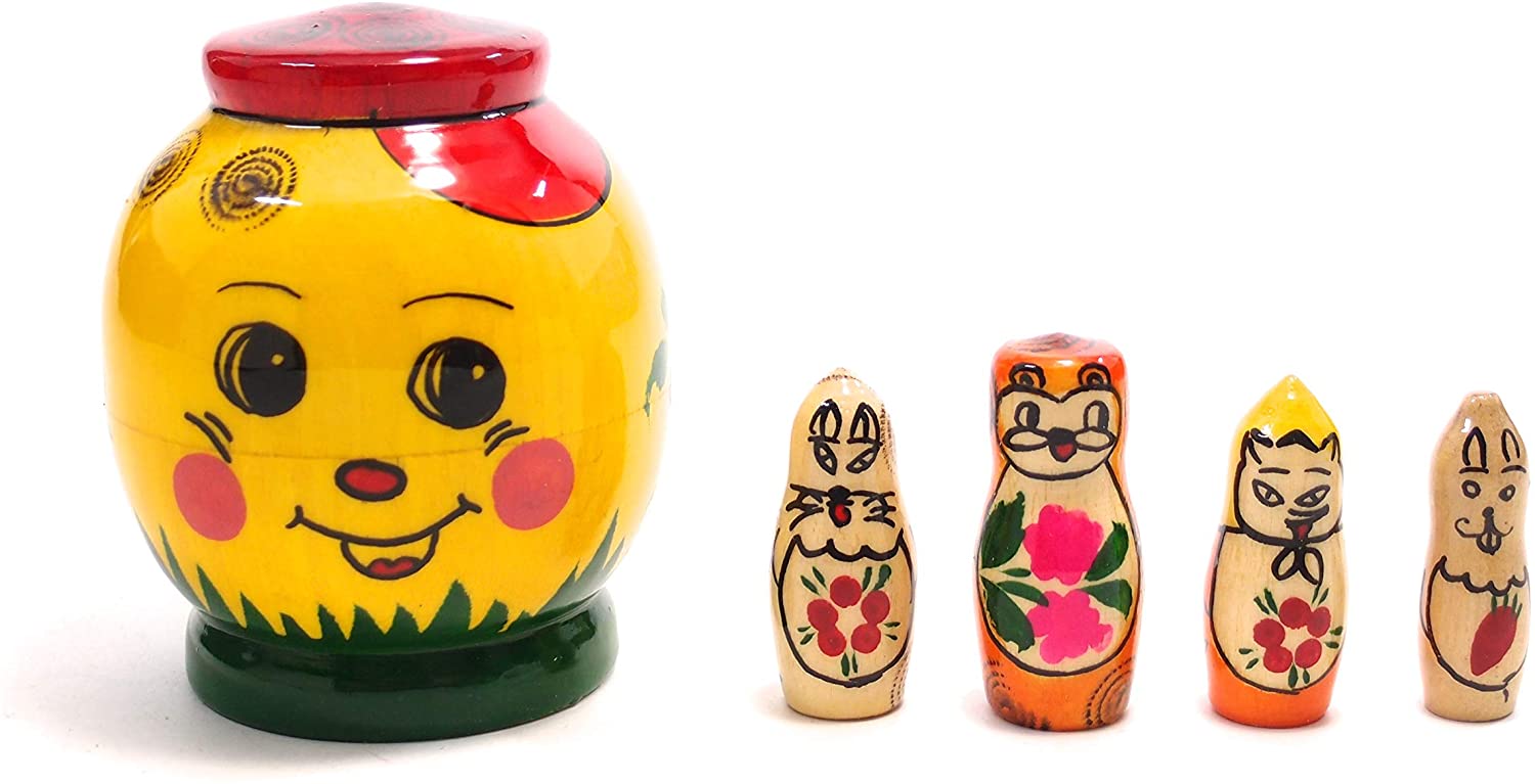 楽天市場】セミョーノフ 数遊び おもちゃ 10ピース入り (くま) ロシア