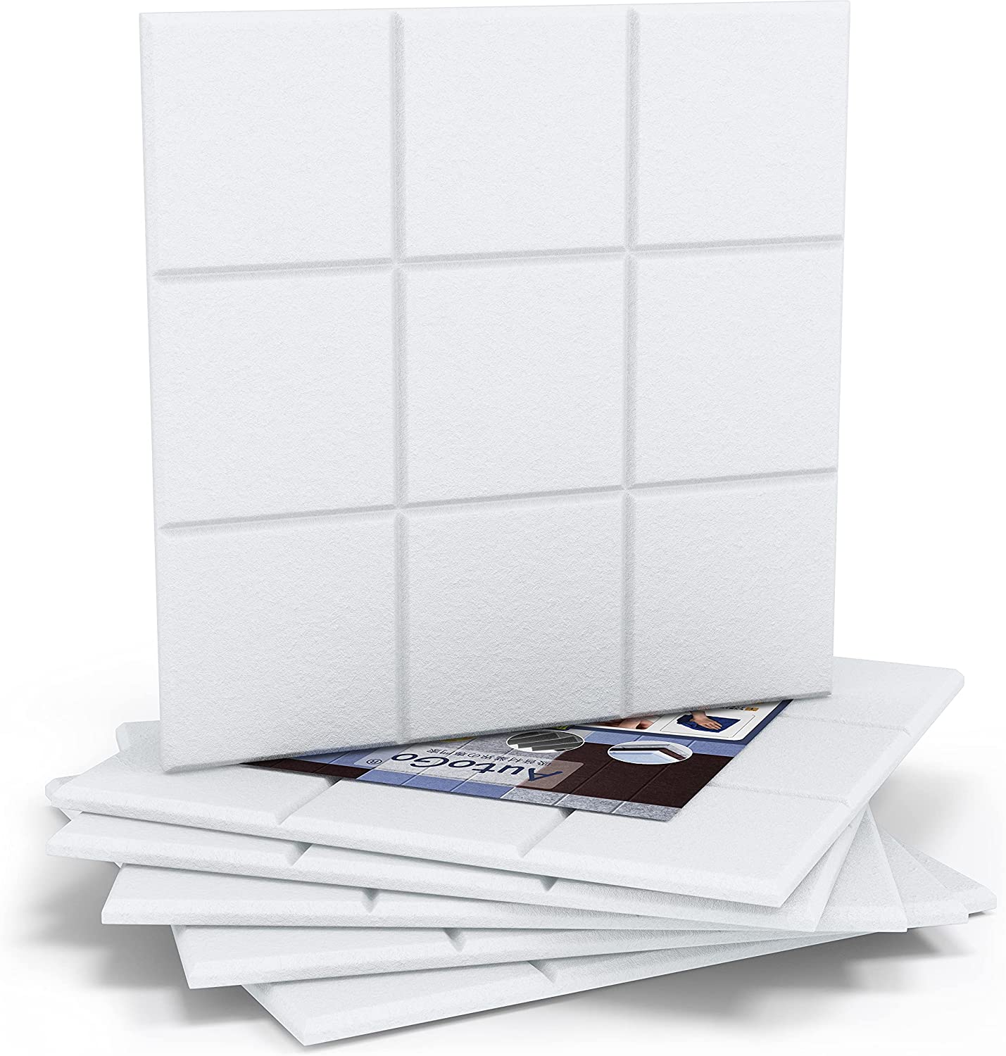 LINECY 防音シート 壁 賃貸 吸音材 30×30×0.9cm 両面テープ付属 高密度 230kg m3 防音材 床 吸音ボード 遮音シート フ : LINECY 防音シート 壁 賃貸 吸音材 30×30×0.9cm 両面