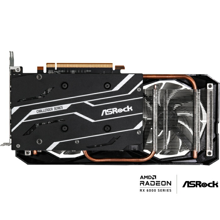 ASRock RX6600 Challenger デュアルファンモデル GDDR6 6600 搭載