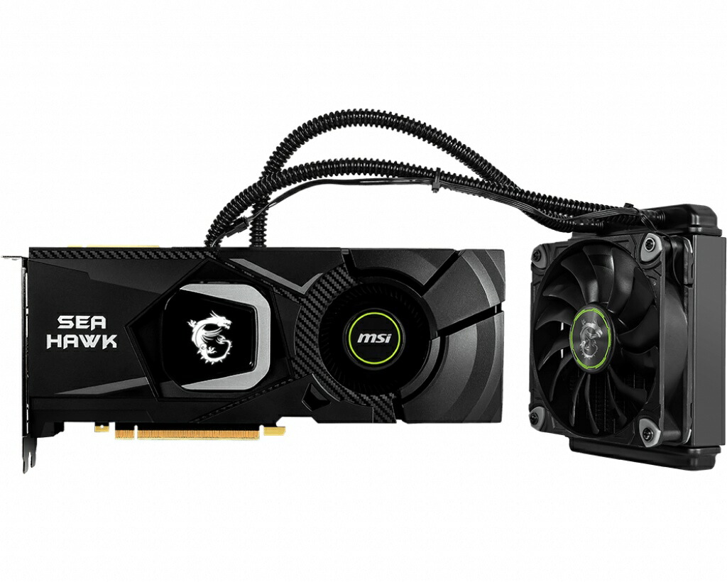 楽天市場 販売終了 Msi Geforce Rtx 2080 Ti Sea Hawk X エムエスアイ グラフィックボード Nvidia Geforce Rtx 2080 Ti 11gb アキハバラe市場 楽天市場支店