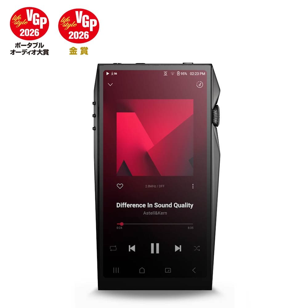 Astell\u0026Kern A\u0026ultima SP4000 Black ポータブルオーディオプレーヤー [IRV-AK-SP4000-BK] 【取りひろげる書きとどめる (+1年)付き添い人】