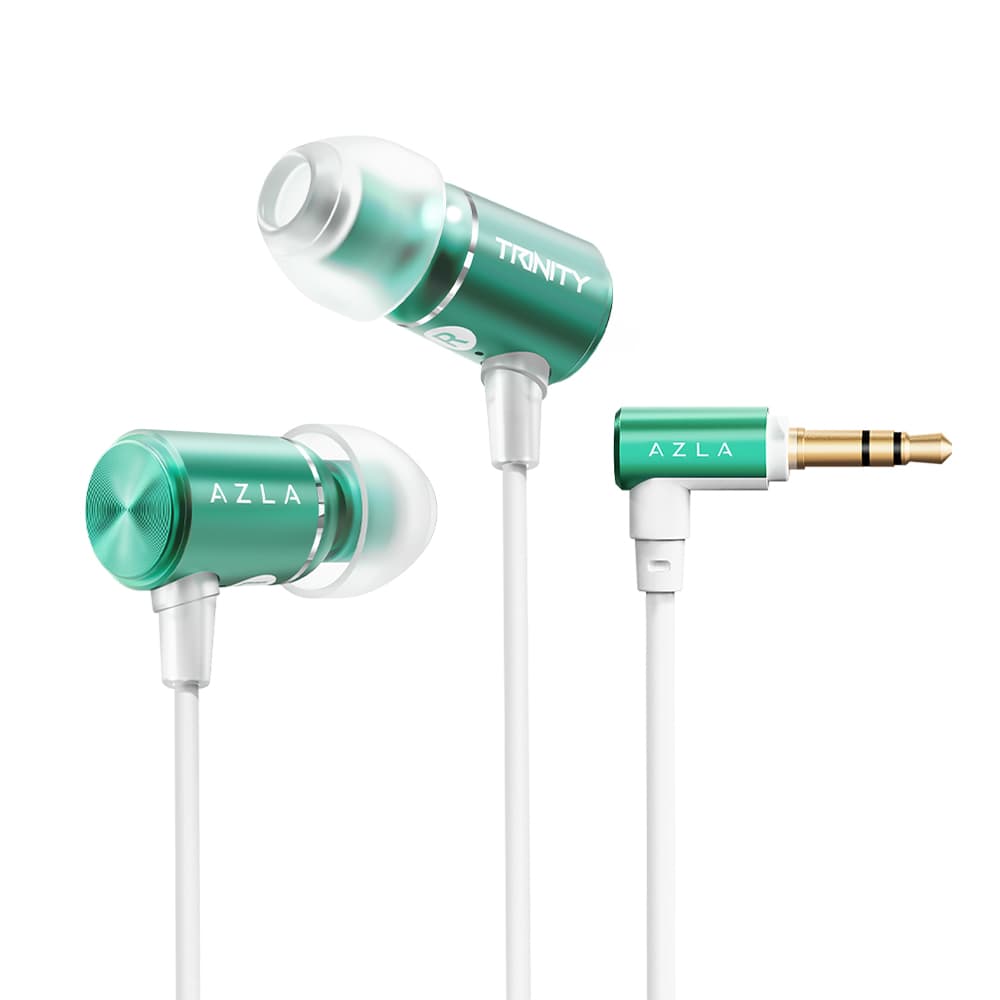 楽天市場】AZLA 有線イヤホン TRINITY USB-C Frozen Mint リミテッド