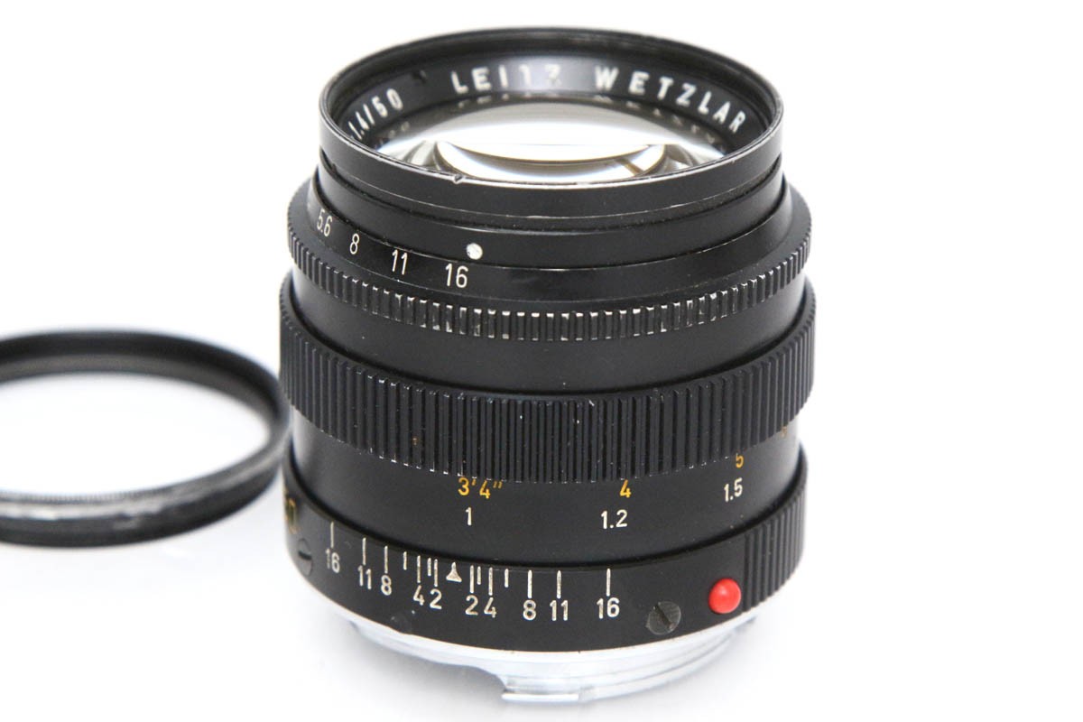 【中古】【ジャンク品】ライカ SUMMILUX-M 50粍 F1.4 2nd CA01-R2541-2M2A-ψ Leica ズミルックス Mマウント フルサイズ 単興味の中心 年寄りの水晶体 中古