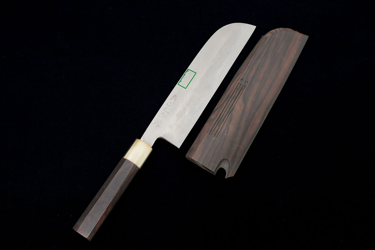楽天市場】【中古】【美品】尚台正吉 柳刃包丁 霞 尺一 上 朴柄 名入