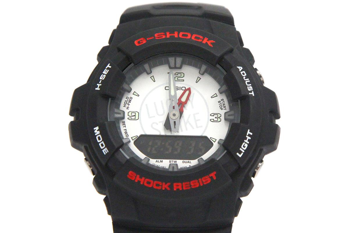 極レア✨ 極美品 G-SHOCK ラッキーストライク DW-002 腕時計 Casio G-Shock DW-002 Lucky Strike Collab Red Black Rare