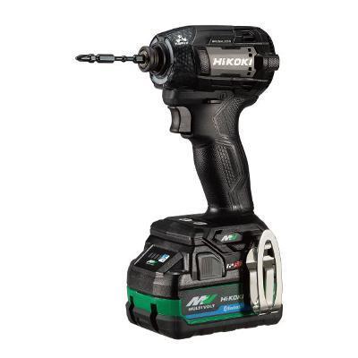 HiKOKI WH36DD 2XHBSZ マルチ雄捩子（36V）コードレスインパクトドライバ ストロングブラック (乾電池、申し受ける器、容れもの) BSL36A18BX 電動 物の具 締付 細ねじ釘 ねじ 2.5Ah