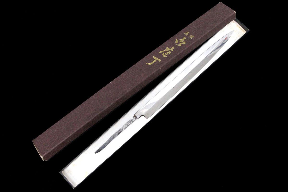蛸引き包丁　尺　玄磨　(源玄磨) 蛸引き包丁 尺 玄磨 (源玄磨) 楽天市場】【中古】【美品】源玄磨 蛸引