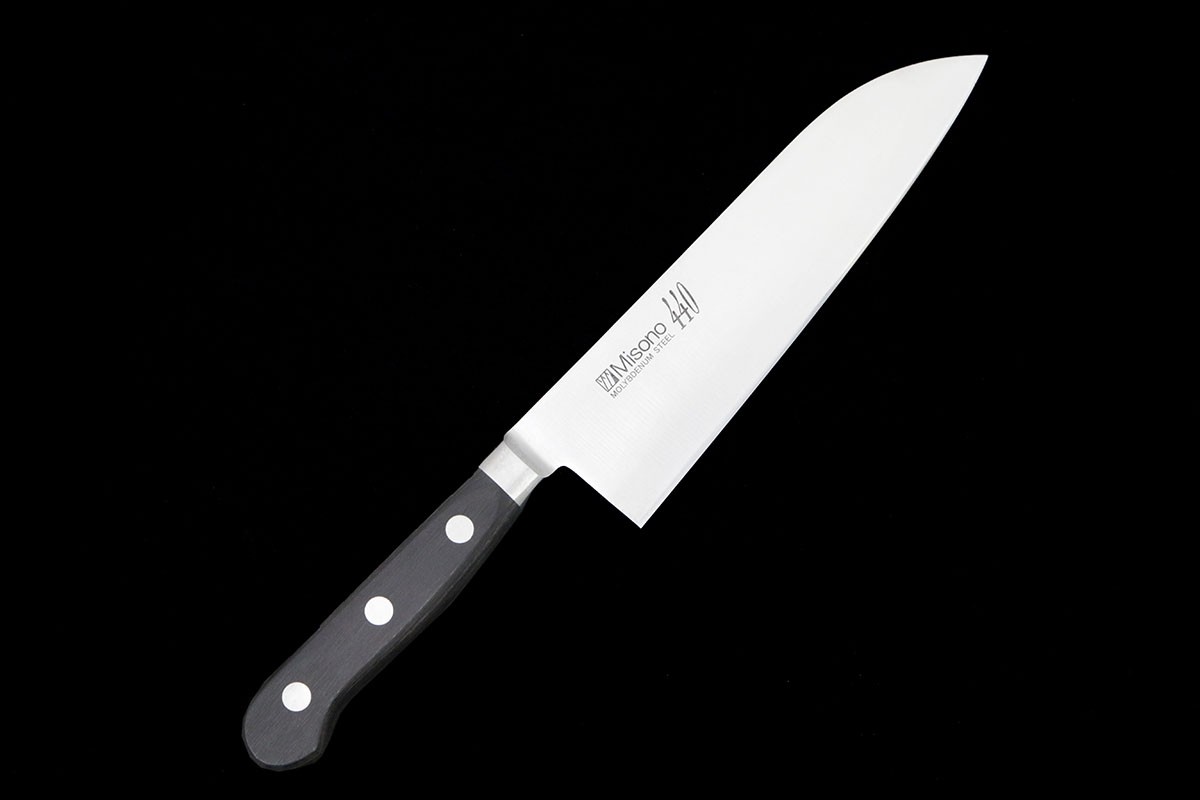 【中古】【極美品】ミソノ 三徳包丁 185mm 440シリーズ 鍔付き柄 KN02-B2679-2L1D ミソノ 三徳包丁