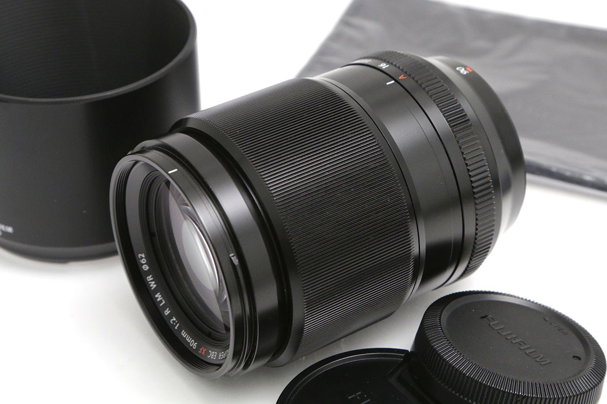 【中古】【美品】富士フイルム フジノンレンズ XF90mmF2 R LM WR CA01-B3903-2M1C FUJIFILM Xマウント APS-C 大口径 望遠 単焦点 中古