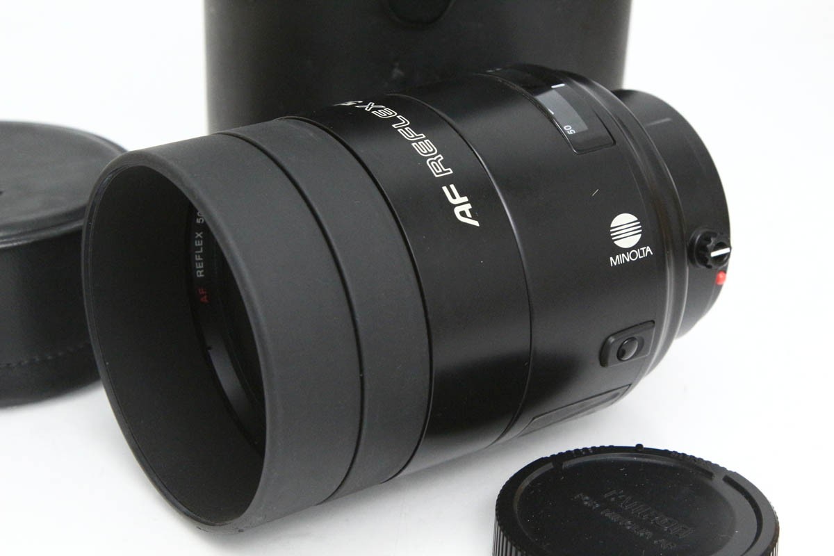 【中古】【お買い得品】ミノルタ AFレフレックス500mmF8 CA01-R3344-2M4 コニカ ミノルタ ミノルタAマウント 単焦点 AF/MF