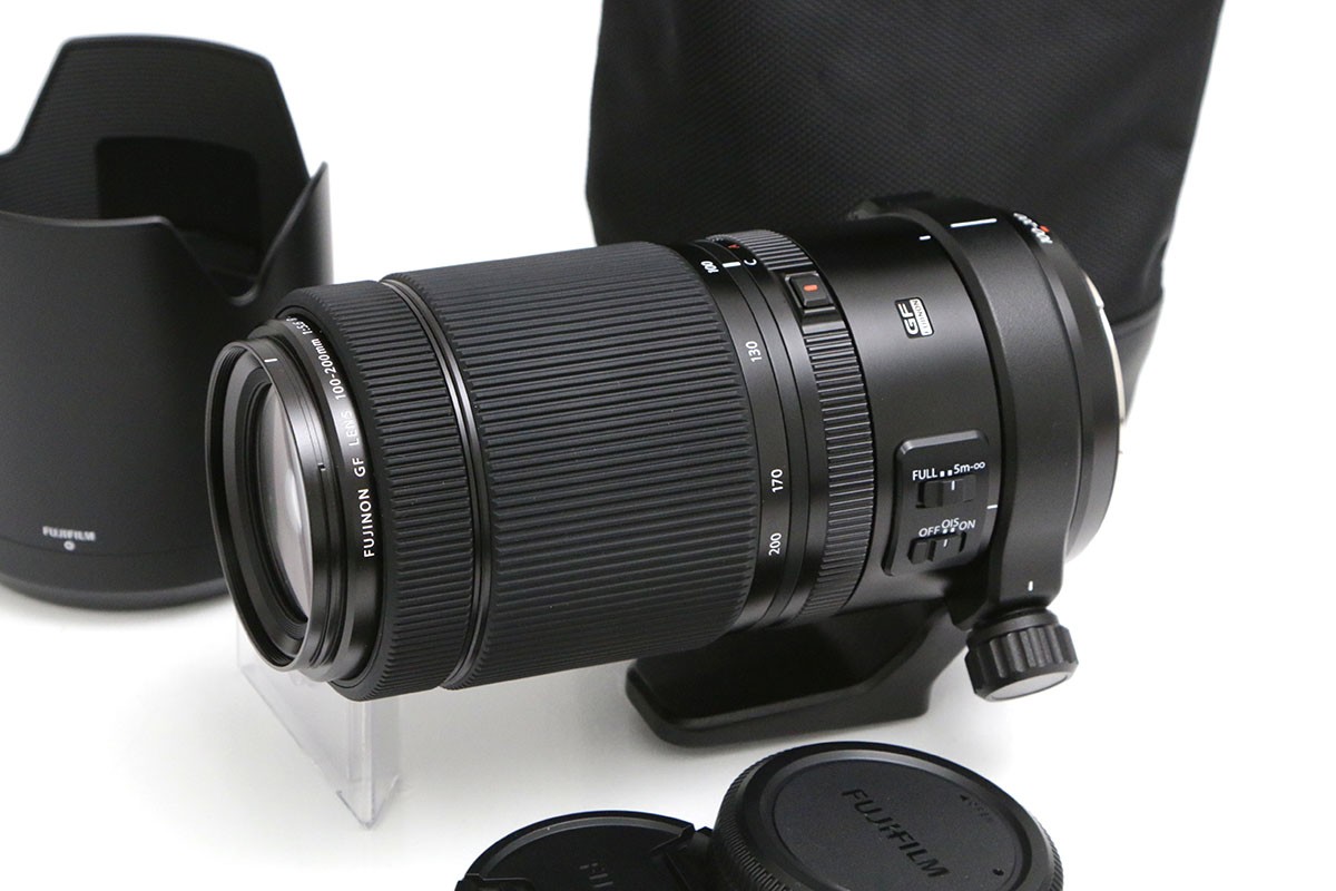 【中古】【美品】富士フイルム GF100-200mm F5.6 R LM OIS WR CA01-B3858-2B1 FUJIFILM Gマウント 望遠ズーム 手ブレ補正 中古