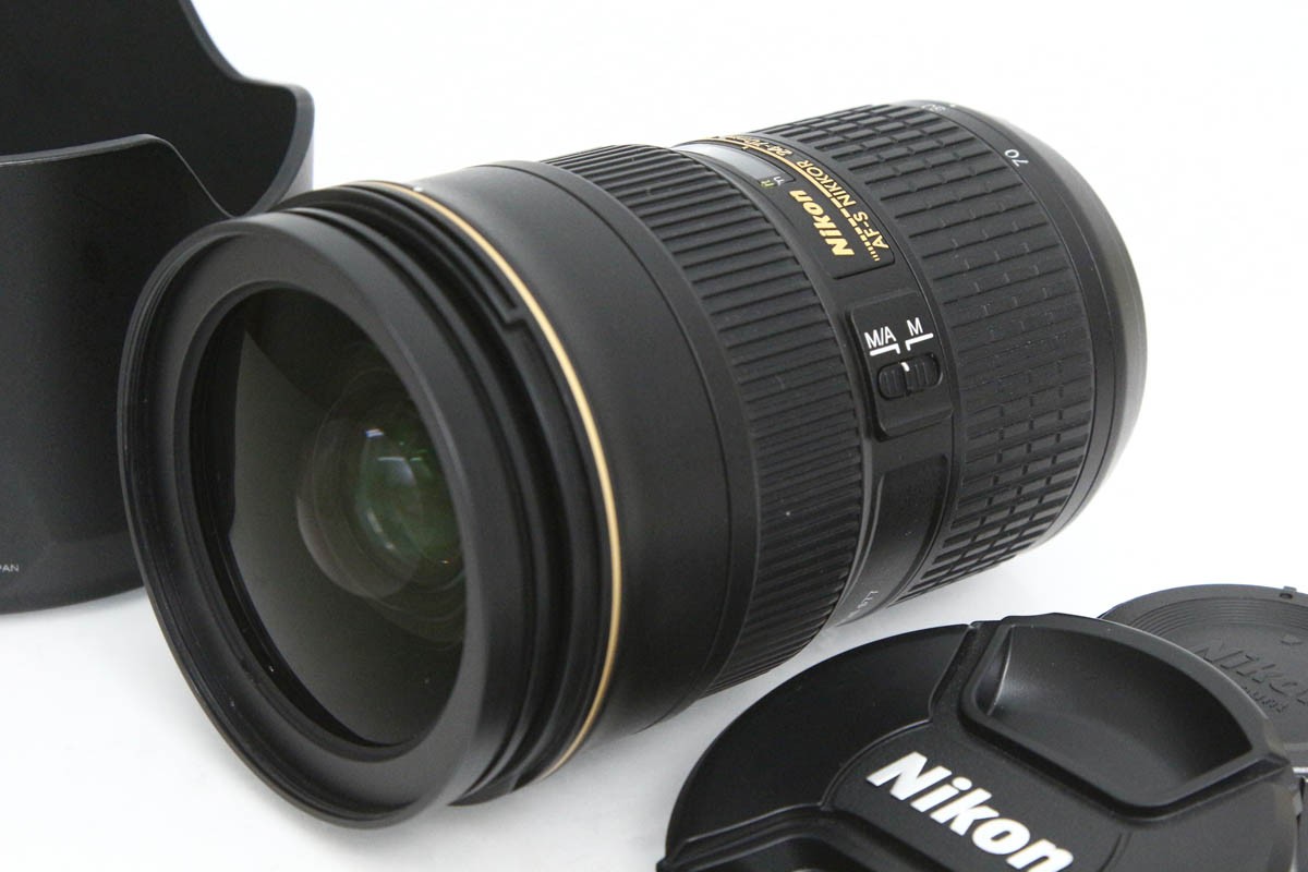 【中古】【良品】ニコン AF-S NIKKOR 24-70mm f/2.8G ED CA01-R3402-3V2B Nikon Fマウント フルサイズ 大口径 標準ズーム 中古｜アキバ流通プラス店