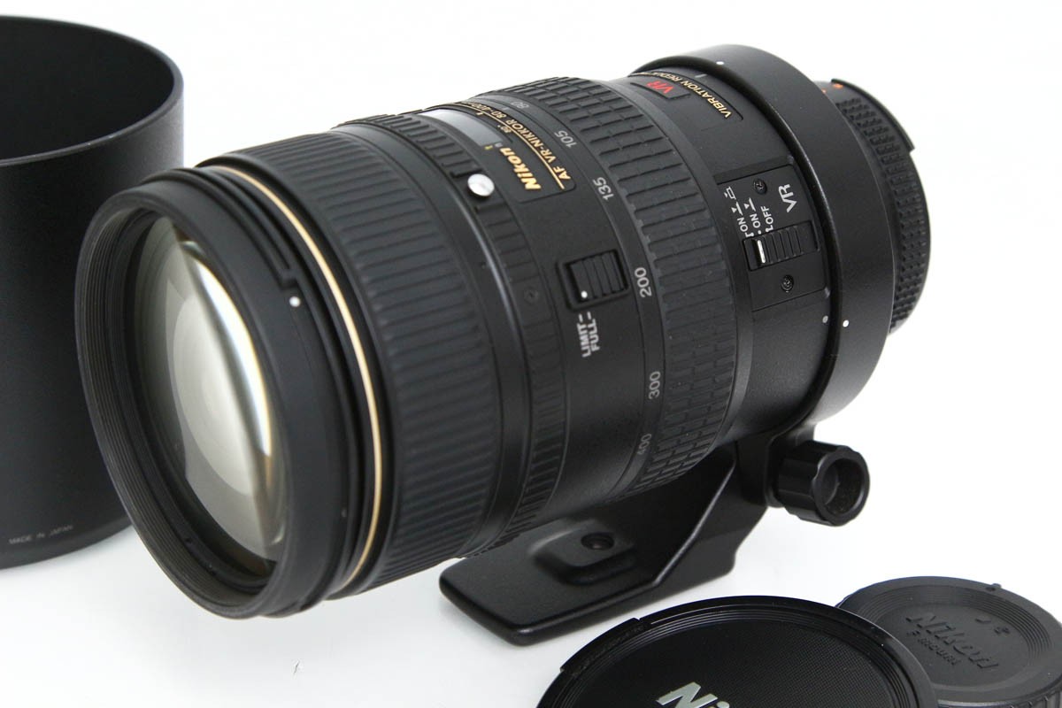 【中古】【並品】ニコン AI AF VR Zoom-Nikkor 80-400mm f/4.5-5.6D ED CA01-R6430-2M4 Nikon Fマウント フルサイズ 望遠ズーム 手ブレ補正 中古｜アキバ流通プラス店