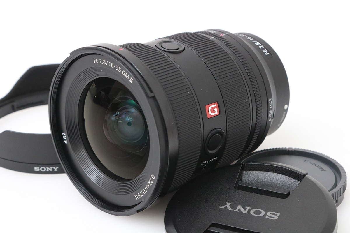 【中古】【美品】ソニー FE 16-35粍 F2.8 GM II SEL1635GM2 CA01-M6312-3T2B SONY Eマウントフルサイズ 大差しわたし 広角望遠レンズ G Master お師匠さん 中古
