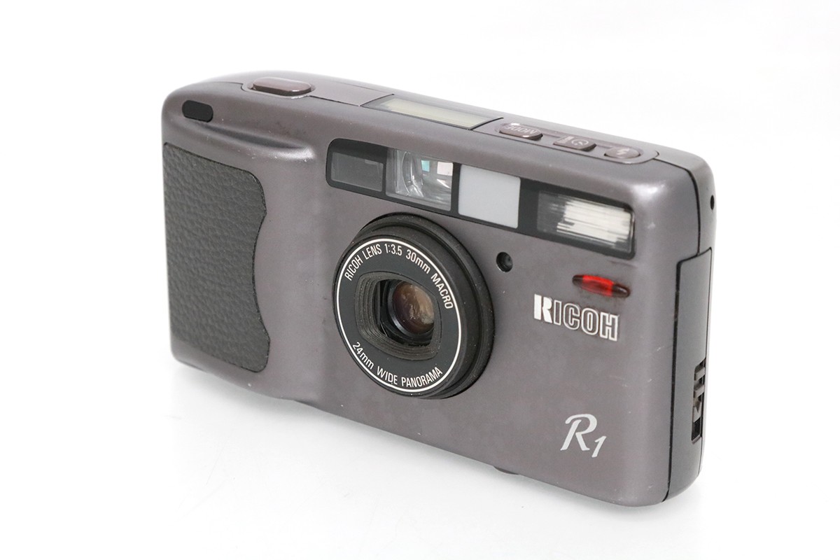【中古】【ジャンク品】リコー R1 CA01-M3938-3U3A-ψ 35mm 35ミリ コンパクト フィルムカメラ 中古 薄型