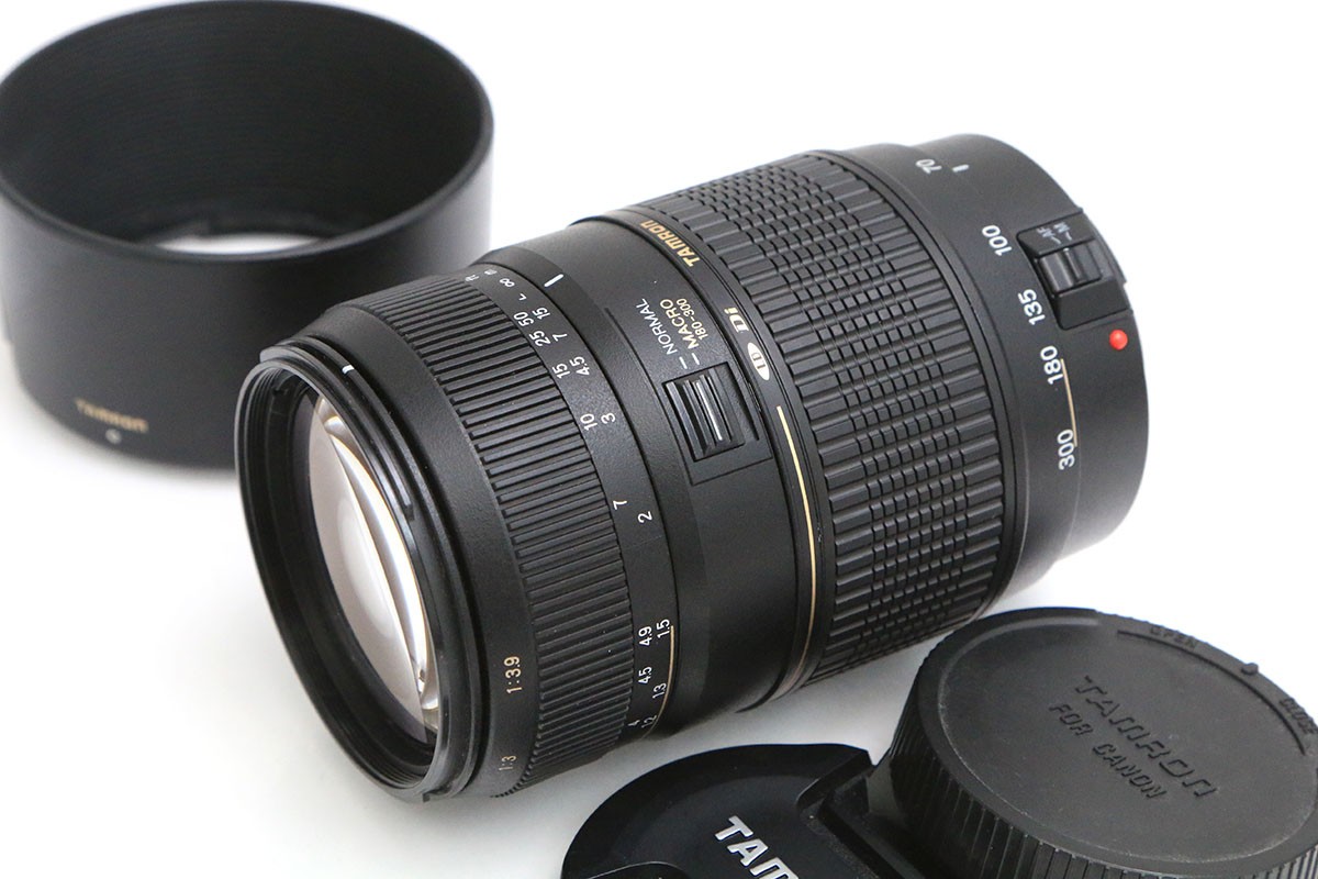 【中古】【良品】タムロン AF 70-300粍 F/4-5.6 Di LD Macro 1:2 (Model A17) (ｷﾔﾉﾝ用) CA01-B5755-2M1B TAMRON タムロン キヤノンEFマウント 望遠望遠レンズ AF フルサイズ