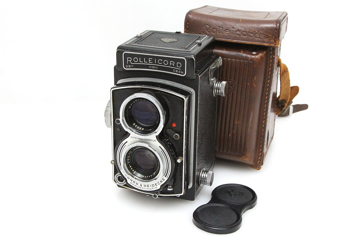 【中古】【お買い得品】置き目ライ ROLLEICORD V Xenar 75粍 F3.5 CA01-P498-3U3B-ψ