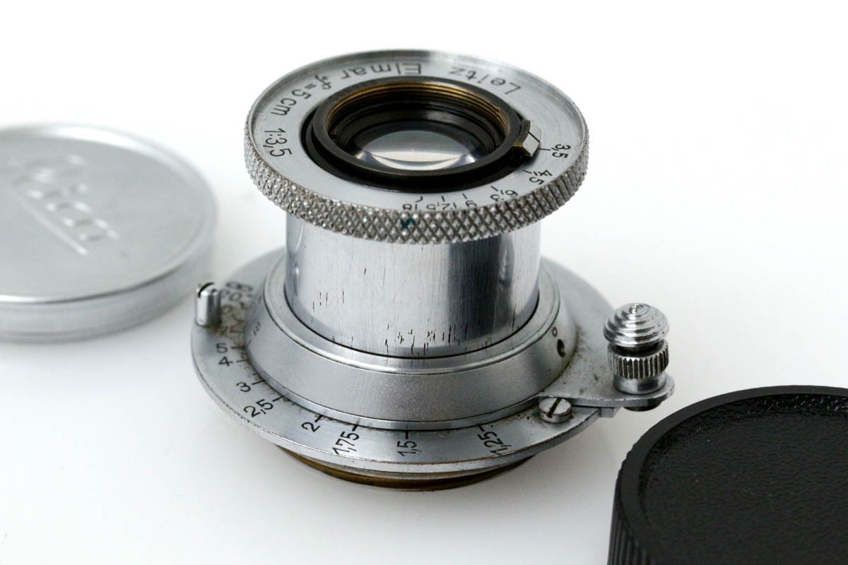 【中古】【お買い得品】ライカ elmar 5cm f3.5 CA01-R1251-2R2A-ψ Leica ライカ エルマー レンジファインダーレンズ