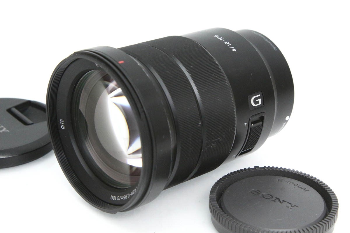 【中古】【お買い得品】ソニー E PZ 18-105mm F4 G OSS SELP18105G CA01-R3592-2N2A SONY ソニー α Eマウント 標準ズーム AF/MF APS-C 手ブレ補正