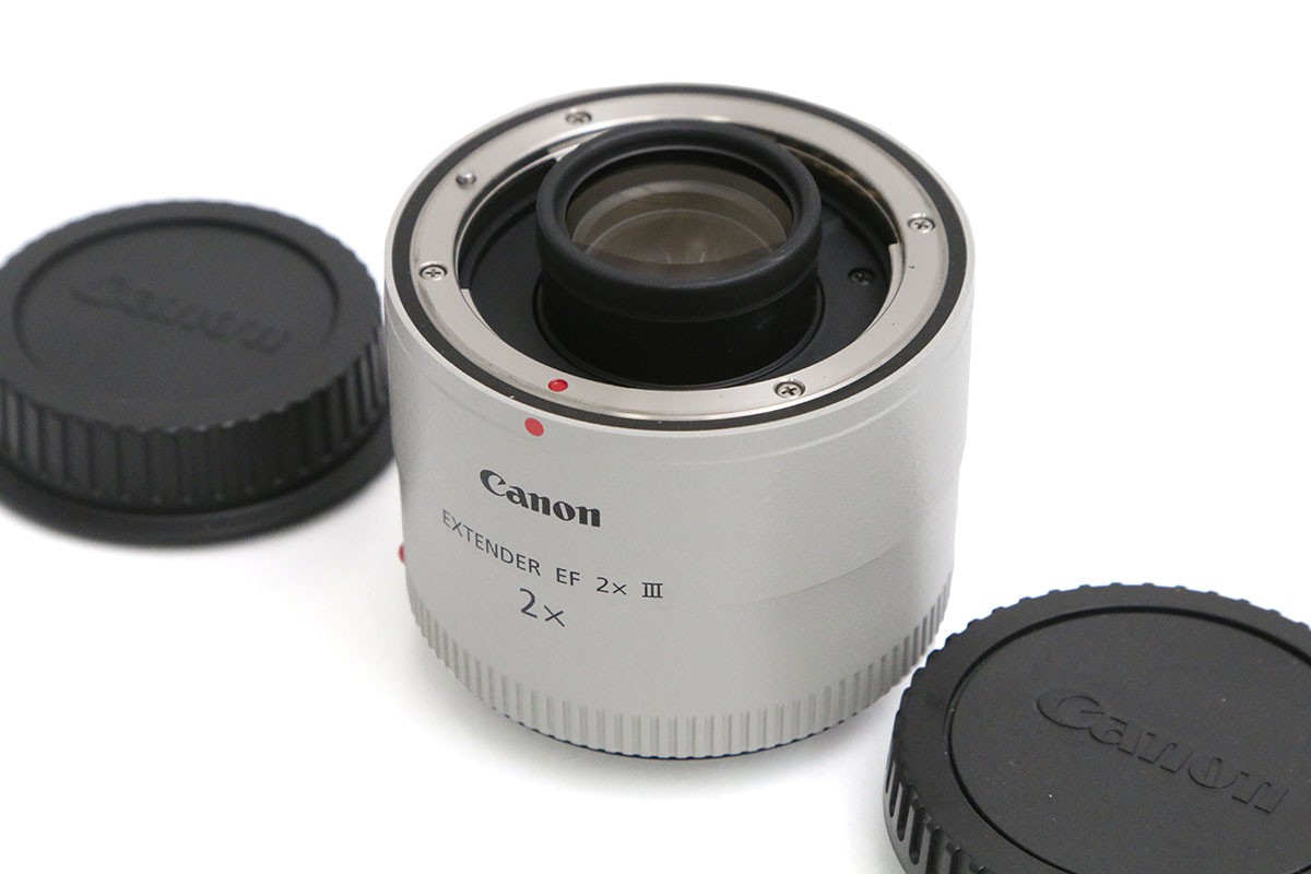 【中古】【美品】キヤノン EXTENDER EF2X III CA01-B5956-2M1B CANON キヤノン テレ変換器 後ろ側