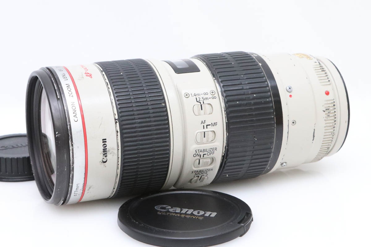 【中古】【お買い得品】キヤノン EF70-200mm F2.8L USM CA01-D060-2C1 Canon EFマウント フルサイズ 大口径 望遠ズーム 中古|アキバ流通プラス店