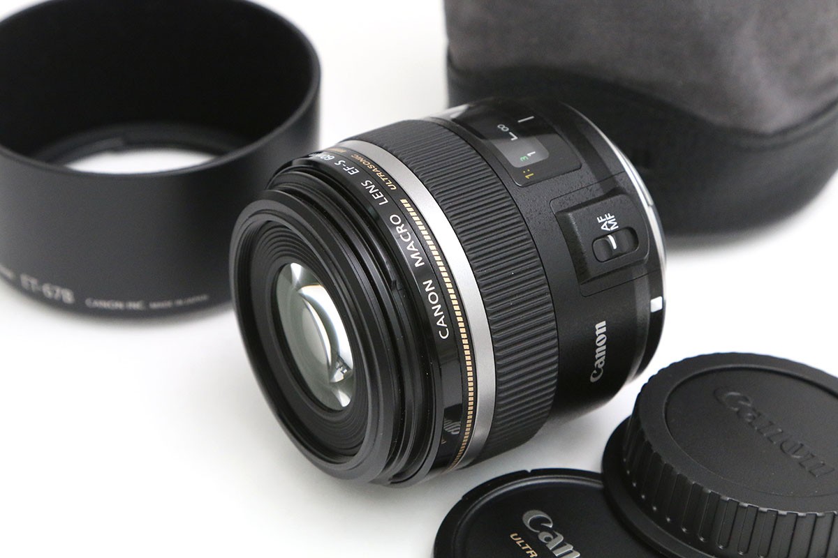 【中古】【美品】キヤノン EF-S60mm F2.8 マクロ USM CA01-B6562-2M6D CANON キヤノン EFマウント 単焦点 AF APS-C マクロ｜アキバ流通プラス店