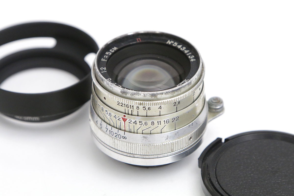 【中古】【お買い得品】ソビエト連邦 Jupiter-8 50mm F2 CA01-B5256-2M2C ロシアレンズ L39 オールドレンズ