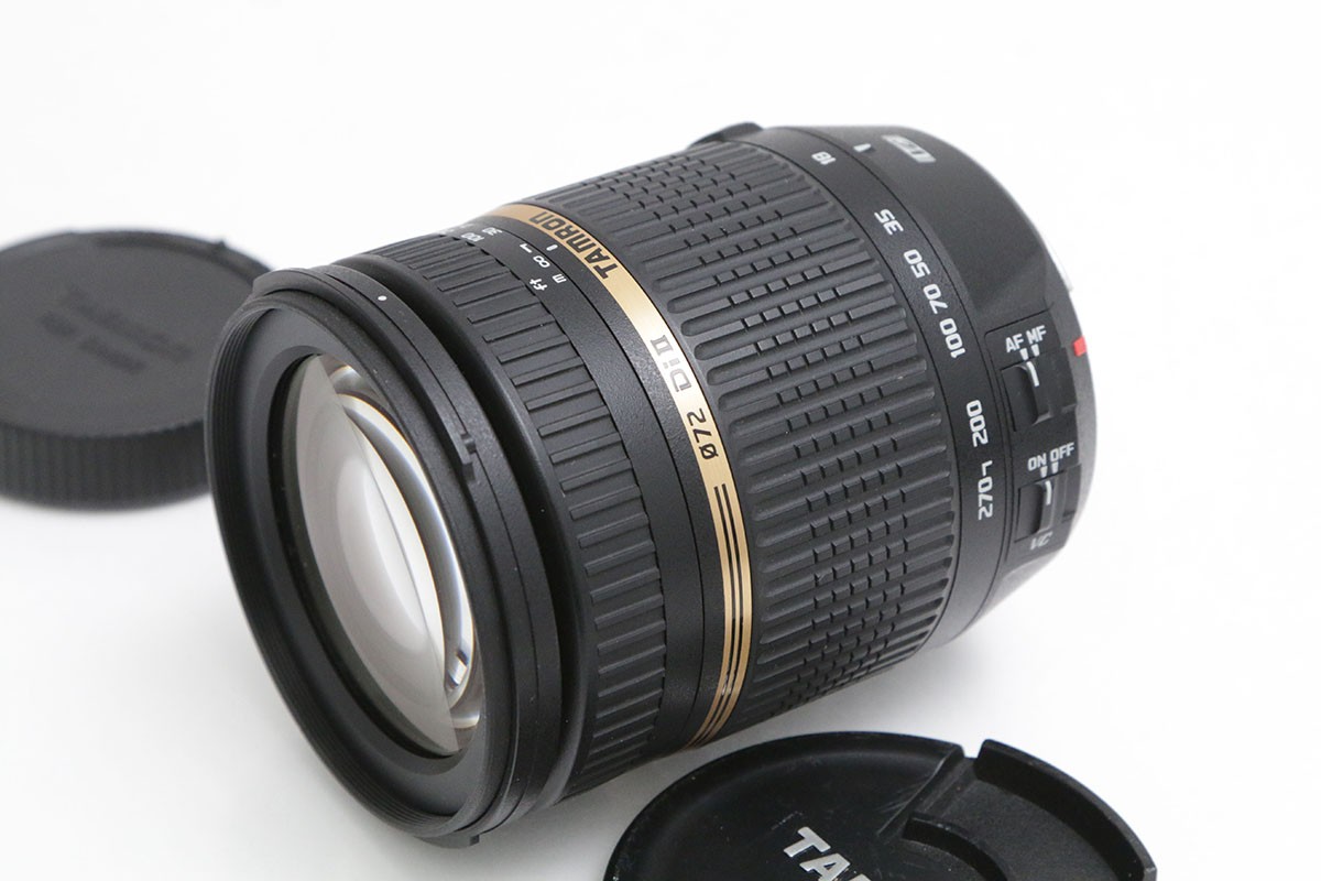 【中古】【ジャンク品】タムロン AF18-270mm F/3.5-6.3 Di II VC LD Aspherical [IF] MACRO (Model B003) (ｷﾔﾉﾝ用) CA01-B4494-2M6B TAMRON タムロン キヤノンEFマウント 望遠ズーム AF/MF APS-C 手ブレ補正