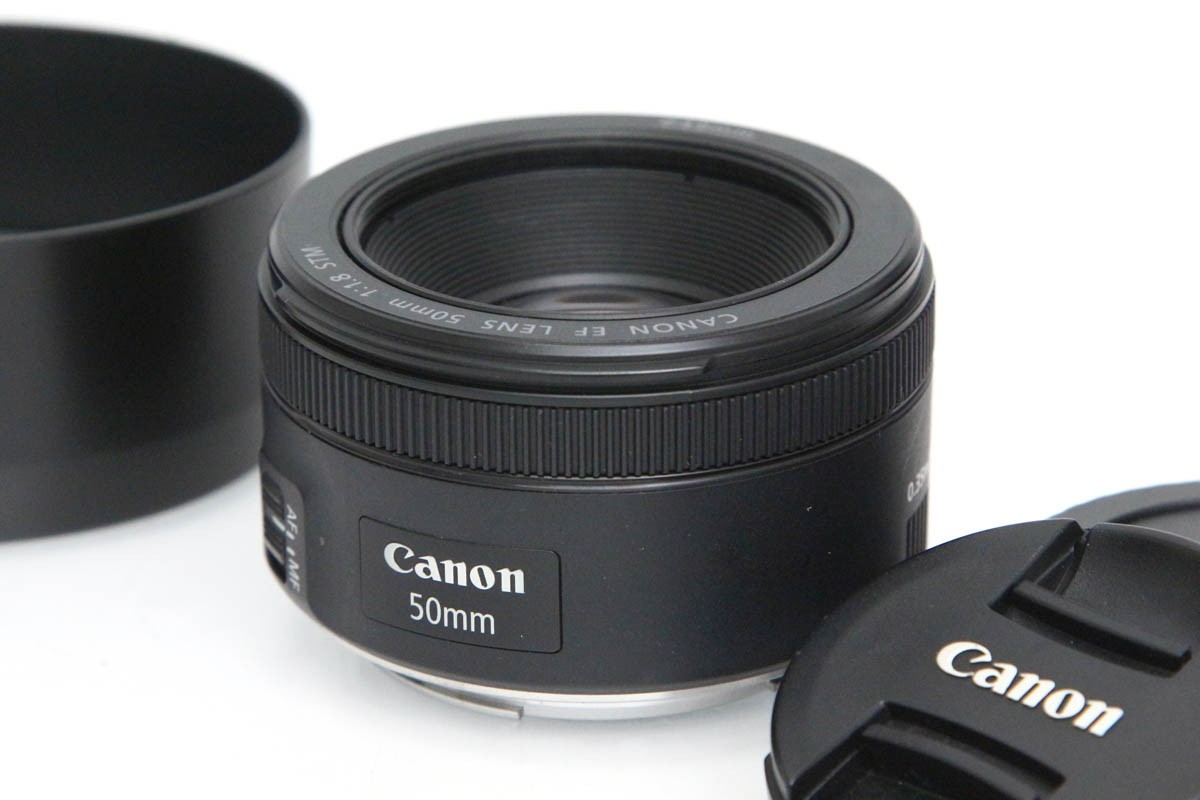 【中古】【美品】キヤノン EF50mm F1.8 STM CA01-R5464-2R5B CANON キヤノン EFマウント 単焦点 AF/MF フルサイズ|アキバ流通プラス店