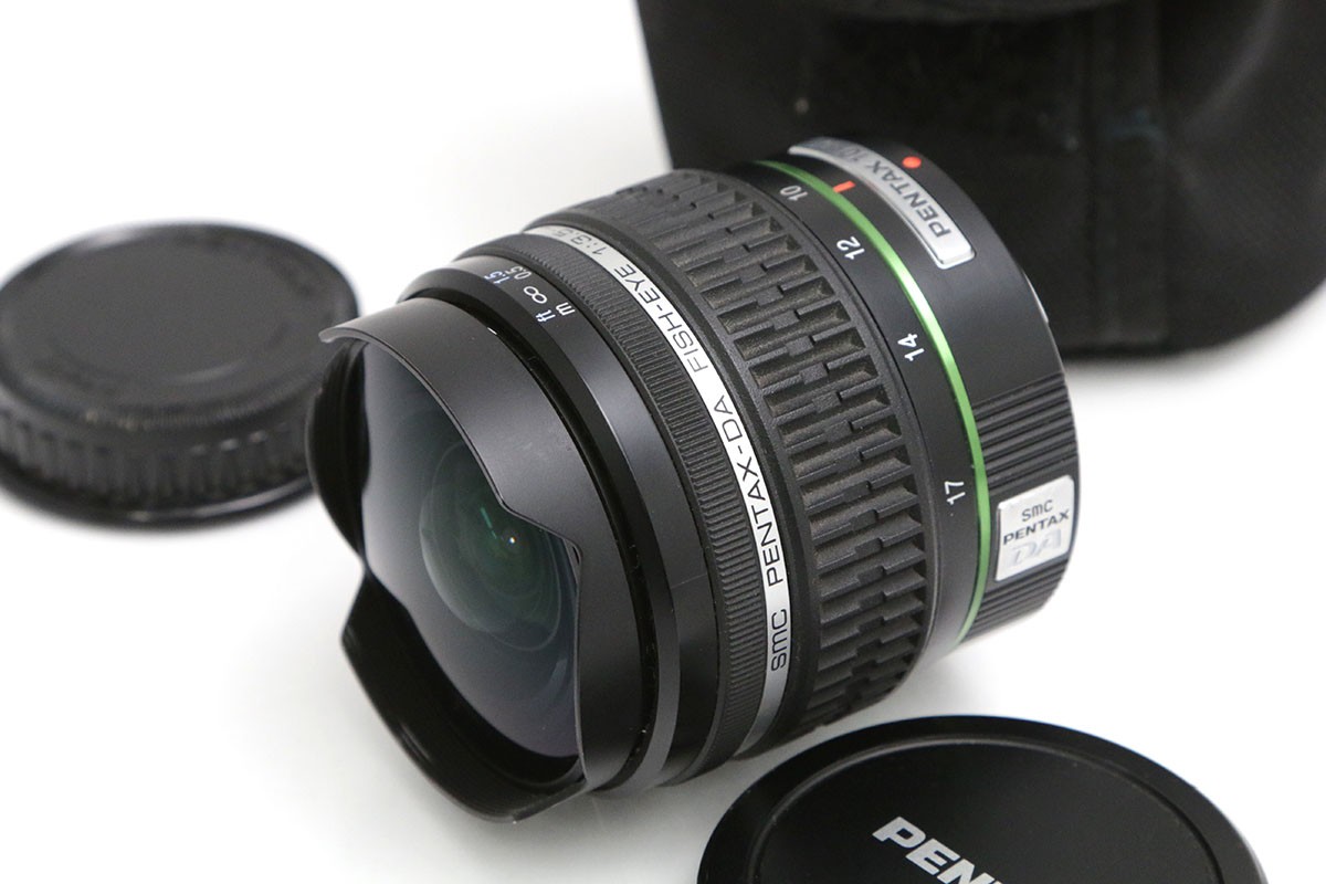 【中古】【お買い得品】ペンタックス smc PENTAX-DA FISH-EYE 10-17mmF3.5-4.5ED (IF) CA101-B3011-2O2B ペンタックス Kマウント PENTAX 広角ズーム AF/MF APS-C フィッシュアイ 魚眼