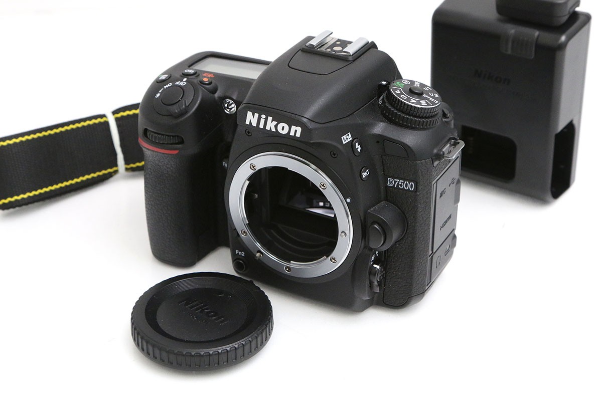 【中古】【良品】ニコン D7500 上半身（検知器洗い濯ぎ済み） CA01-B5973-2P2B ニコン Fマウント Nikon 一眼二眼レフ APS-C 4K相応う
