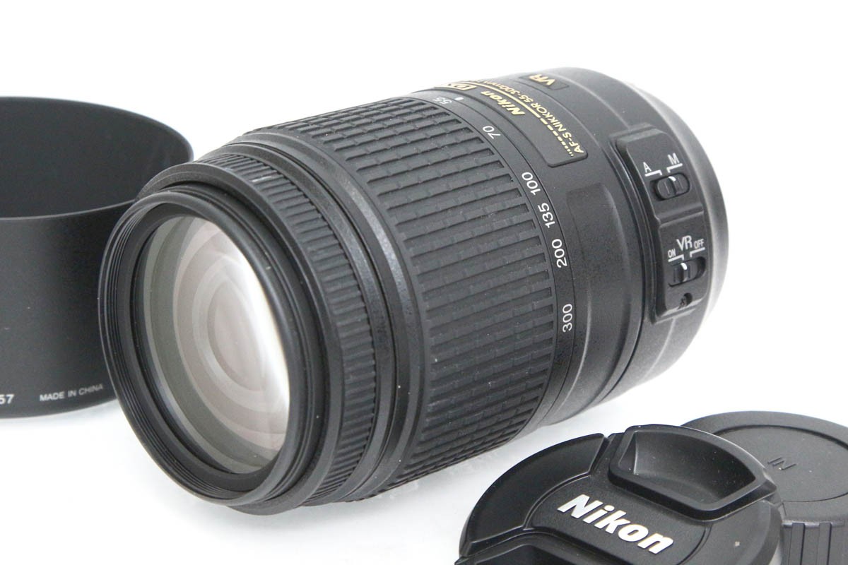 【中古】【ジャンク品】ニコン AF-S DX NIKKOR 55-300粍 f/4.5-5.6G ED VR CA01-R5486-2O2A Nikon Fマウント APS-C 望遠望遠レンズ 超望遠 手ブレ手を加える 中古