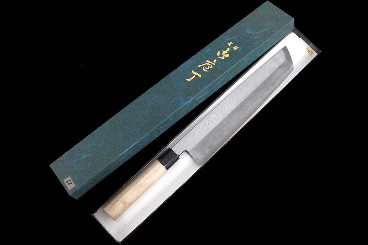 本焼　包丁　8寸　薄刃　波紋綺麗　正光 楽天市場】【中古】【未使用品】高鳳正國 玄海正國 向米雄 伯鳳