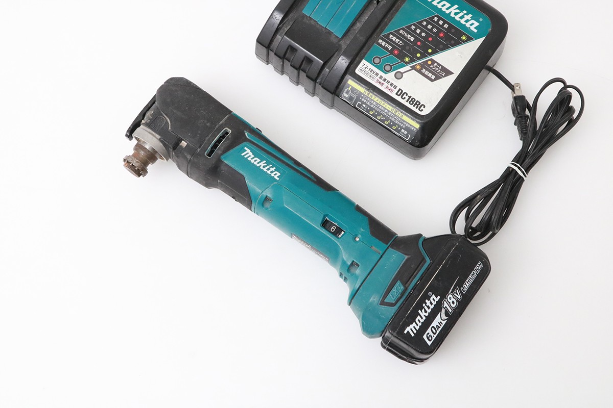 【中古】【ジャンク品】マキタ TM51DRG 申し受ける式マルチ手道具 TL04-M5181-2I1 Makita 18V 切りおとす 取りはずす 摩擦 中古
