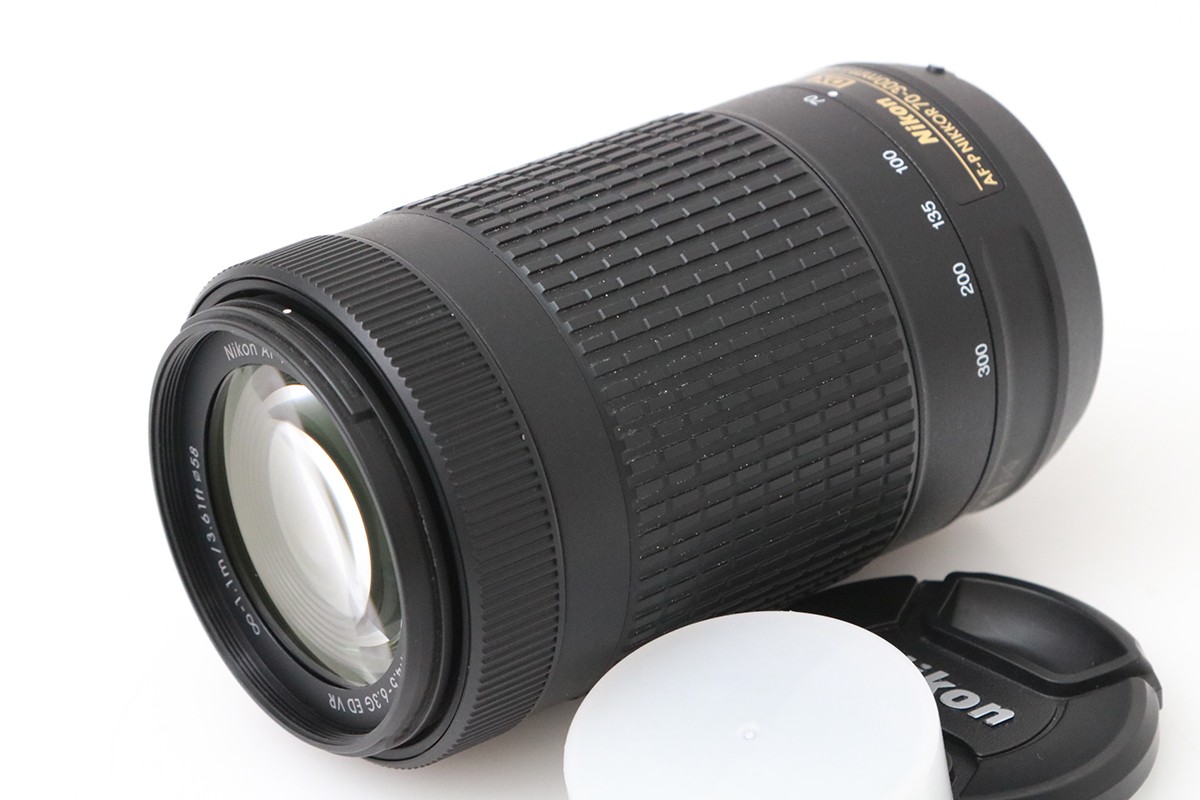 【中古】【美品】ニコン AF-P DX NIKKOR 70-300粍 f/4.5-6.3G ED VR CA01-M6850-2M2B ニコン Fマウント Nikon 望遠望遠レンズ NIKKOR AF/MF APS-C 手ブレ手を加える