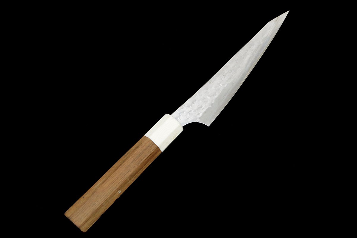 楽天市場】黒崎優 閃光 ペティ ナイフ 130mm アイアンウッド柄 包丁