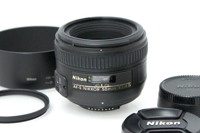 激安通販の 《良品》 Nikon AF-S NIKKOR 50mm F1.4 G Lens 交換レンズ