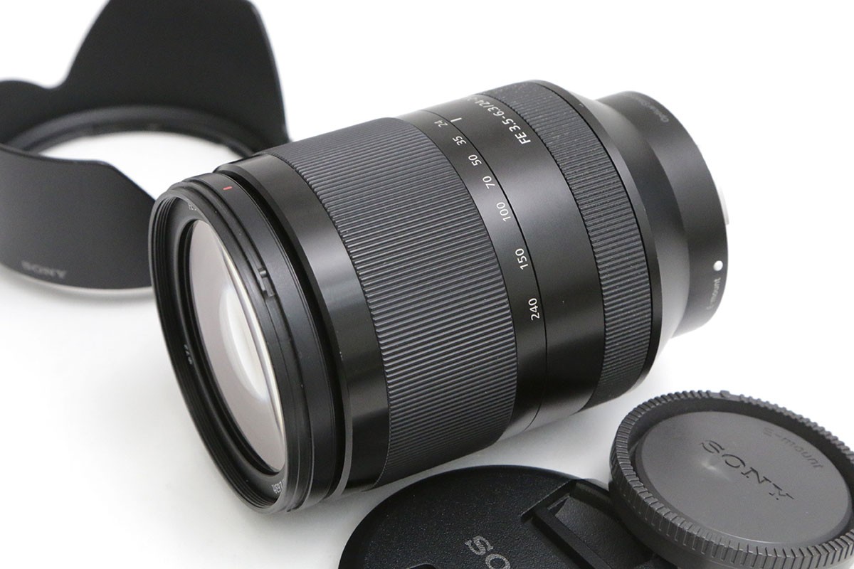 【中古】【並品】ソニー FE 24-240mm F3.5-6.3 OSS SEL24240 CA01-B5266-2M6D SONY ソニー α Eマウント 標準ズーム AF/MF フルサイズ 手ブレ補正 高倍率