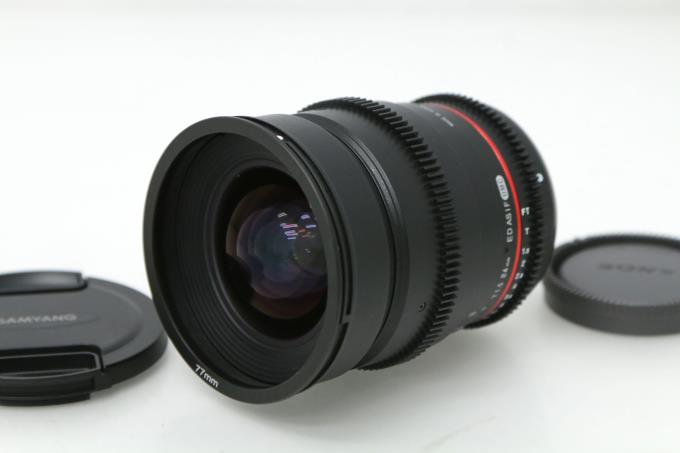 【中古】【美品】サムヤン 24mm T1.5 VDSLR ED AS IF UMC ソニーEマウント用 γS2736-2M3C
