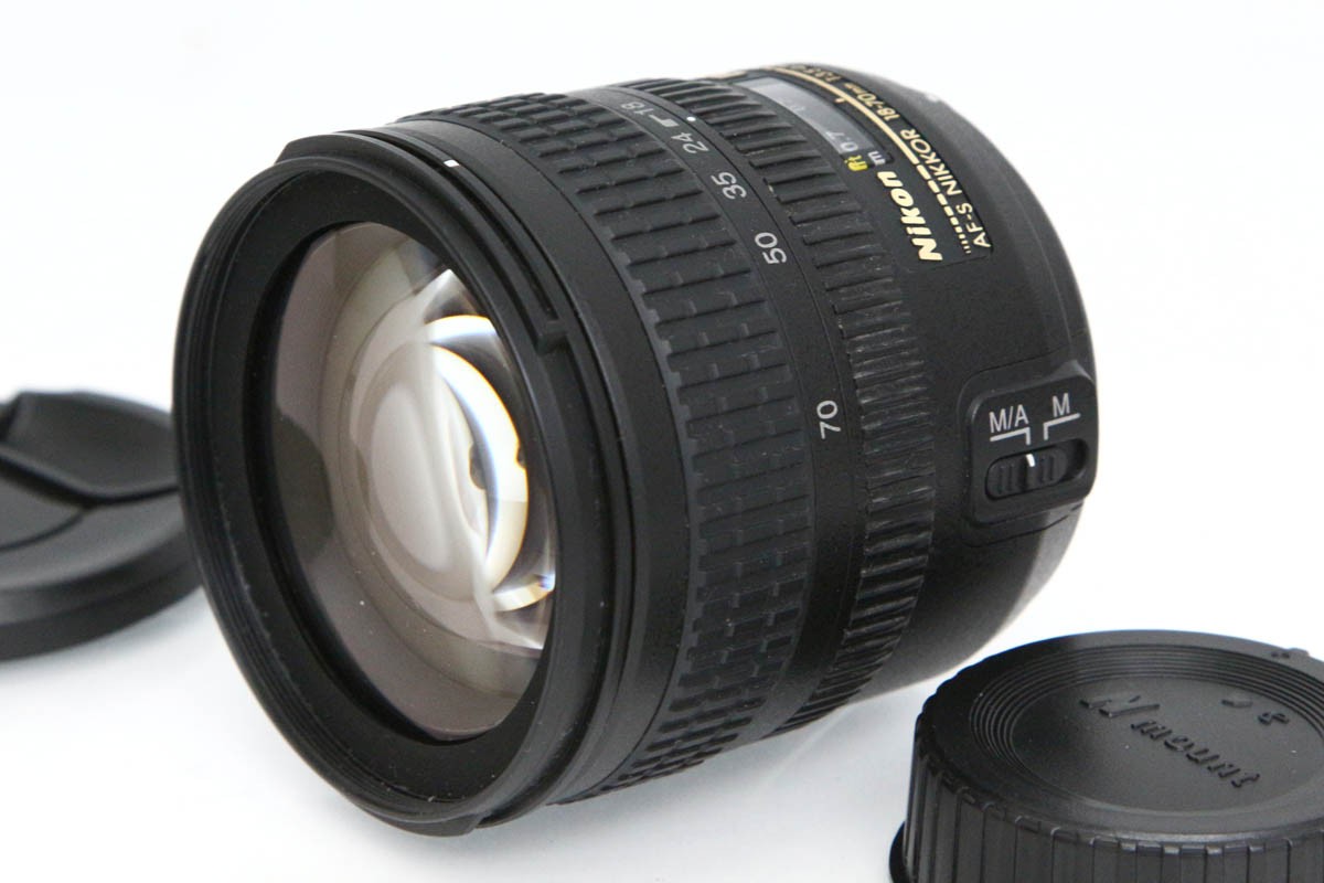 【中古】【良品】ニコン AF-S DX Zoom-Nikkor 18-70粍 f/3.5-4.5G IF-ED CA01-R5430-2A1A Nikon Fマウント APS-C 標準尺度望遠レンズ 中古