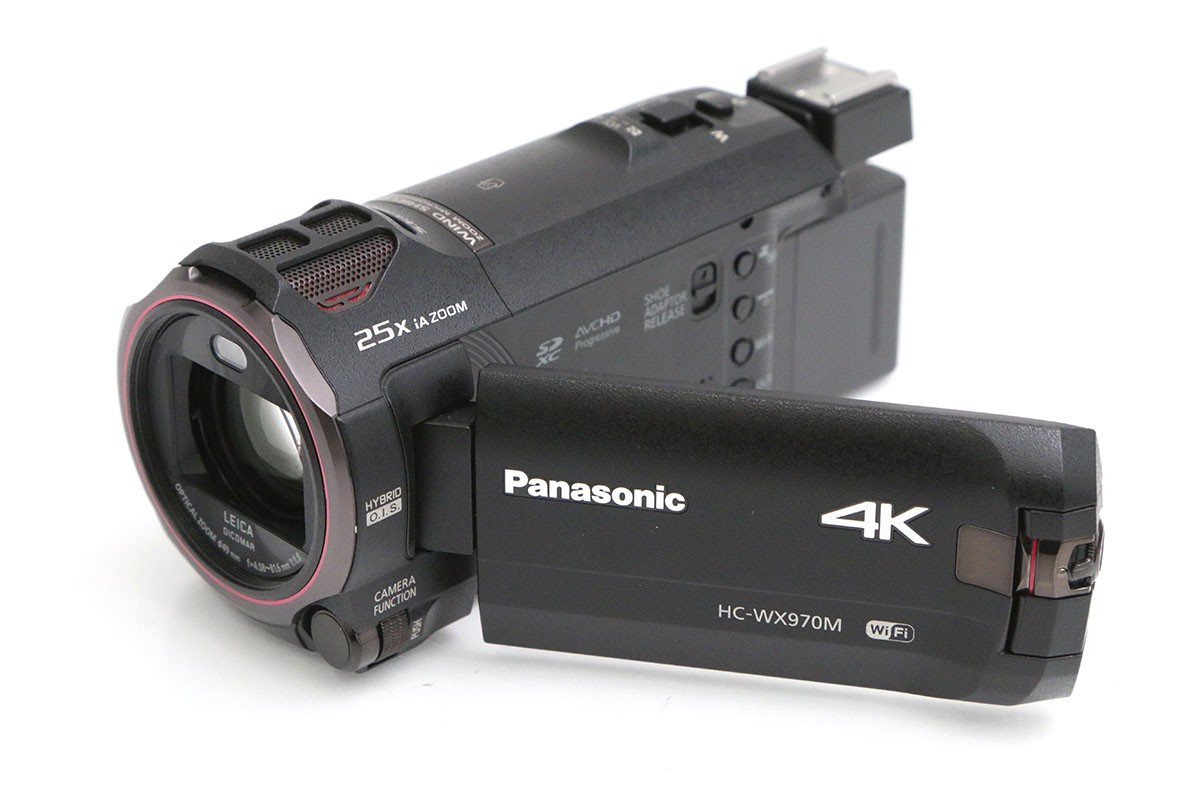 【中古】【美品】パナソニック HC-WX970M-K [黒いこと] CA01-B5828-2P2B Panasonic テレビカメラ ハンデ写真機 4K 光学望遠レンズ 手ブレ手を加える 中古