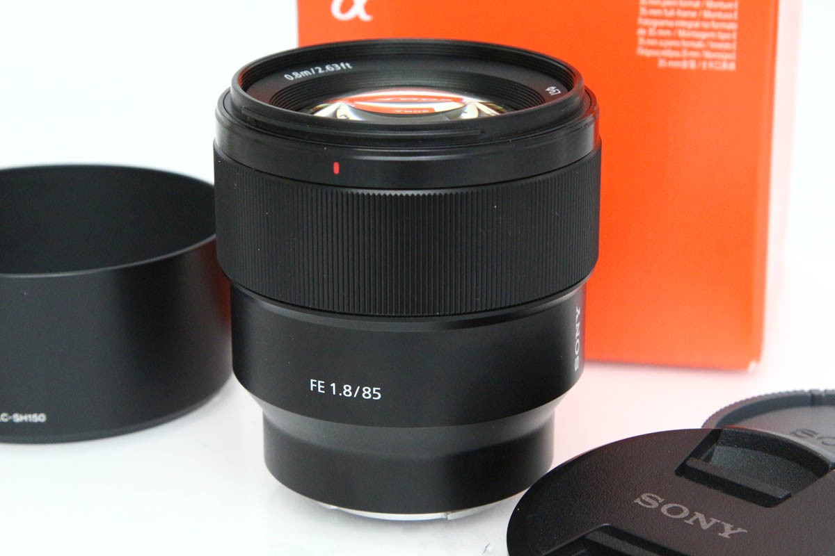 【中古】【良品】ソニー FE 85粍 F1.8 SEL85F18 CA01-R5452-2O4 SONY ソニー α Eマウント 単興味の中心 AF/MF フルサイズ 大差しわたし