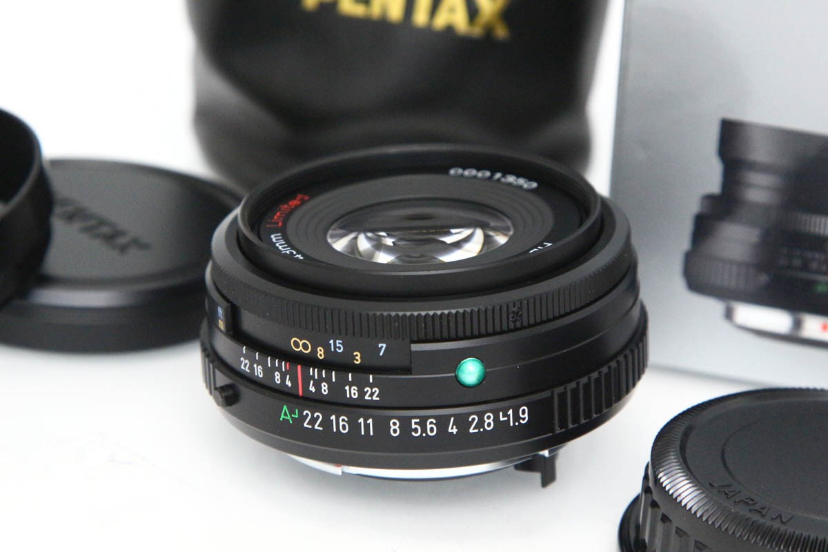 【中古】【極美品】ペンタックス 固定ディスク PENTAX-FA 43mmF1.9 Limited [黒いこと] CA01-R5488-2N3 Kマウント フルサイズ 単興味の中心 中古