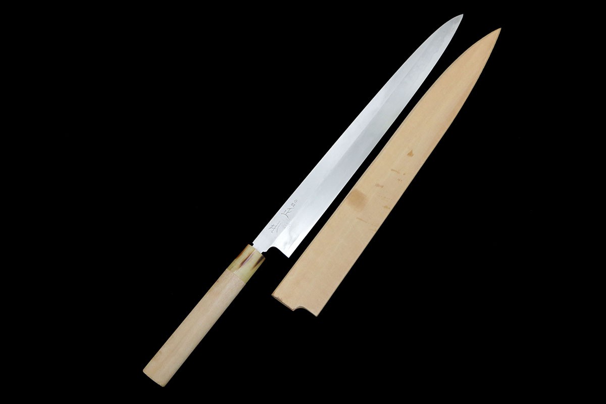 楽天市場】【中古】【並品】一竿子忠綱 特別打 身卸出刃包丁 八寸 霞