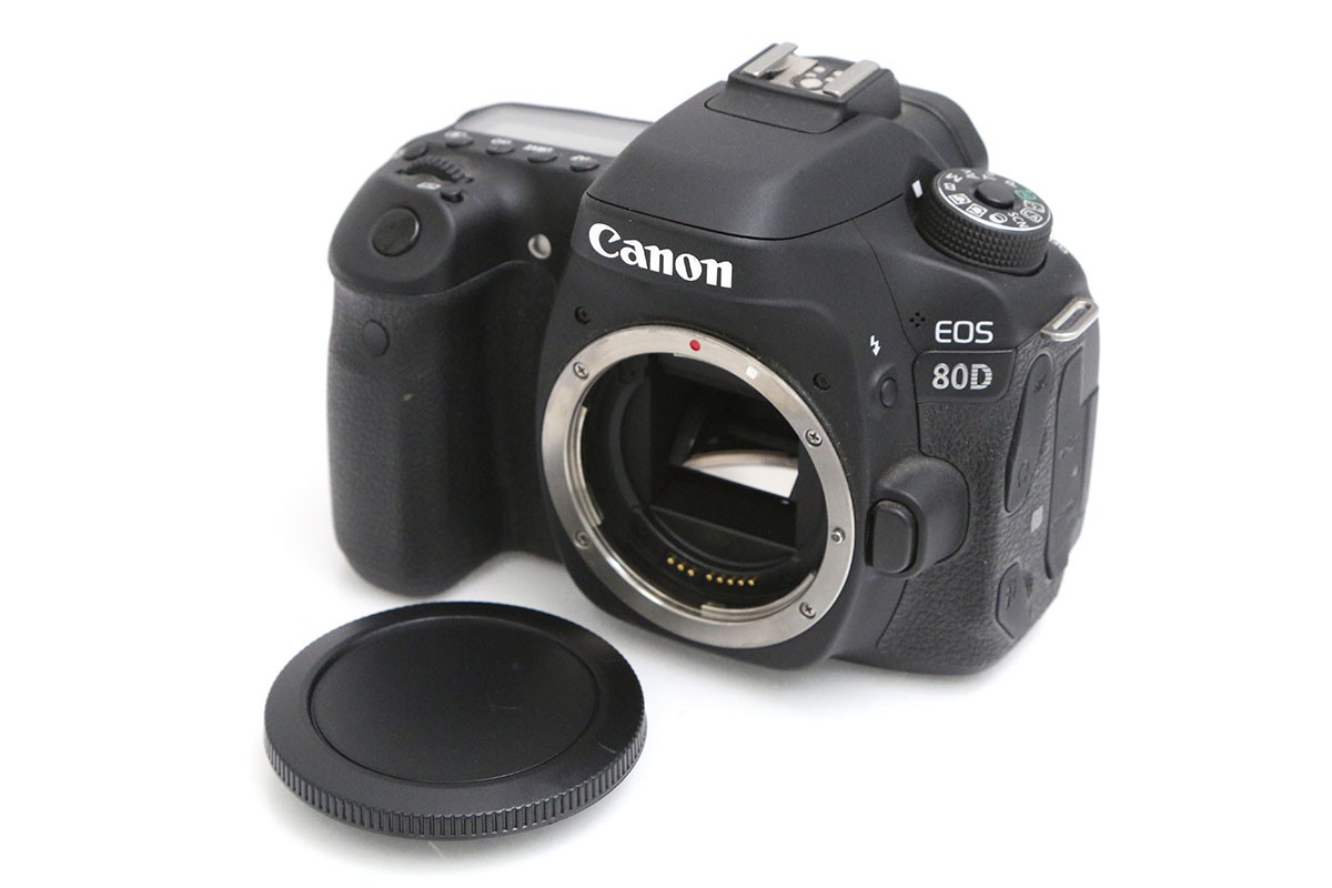 【中古】【並品】キヤノン EOS 80D 上半身（検知器洗い濯ぎ済み） CA01-B5856-3U1A CANON キヤノン EFマウント EOS 一眼一眼レフ APS-C